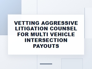 Vetting Trial Counsel for Multi-Car Intersection Payouts